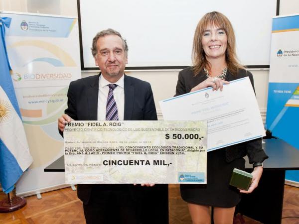 Investigadores de Bariloche premiados por promover el uso sustentable de la biodiversidad