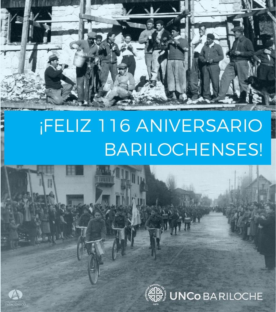 Saludo de la UNCo en el aniversario de Bariloche