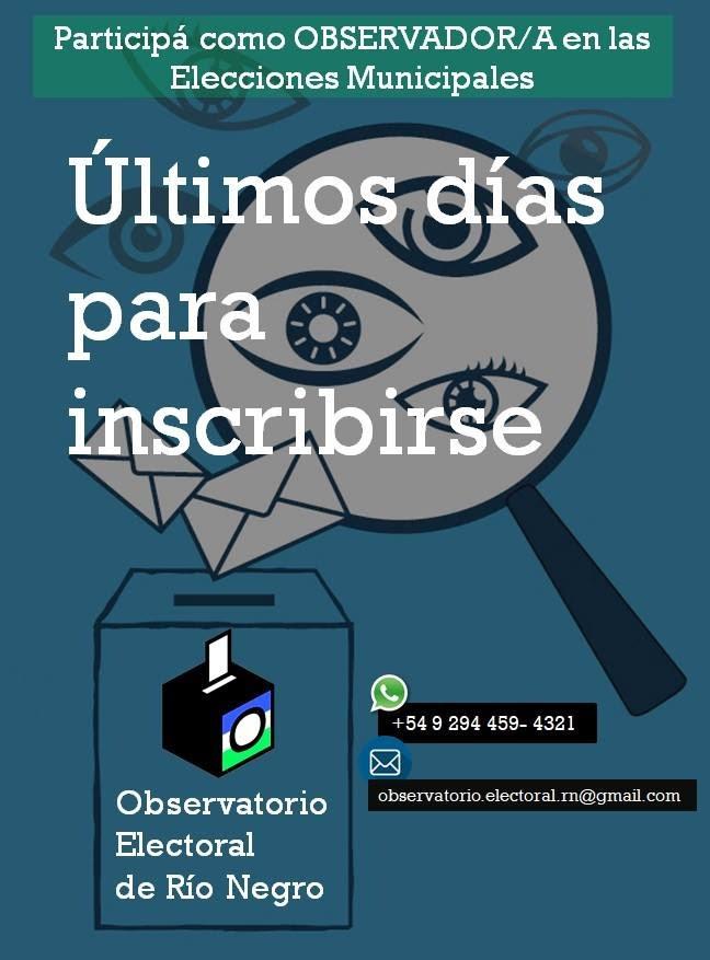 Con aportes del Observatorio Electoral se mejor&oacute; la instancia de votaci&oacute;n local