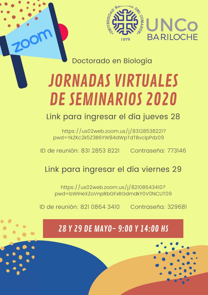 Jornadas Virtuales de Seminarios 2020