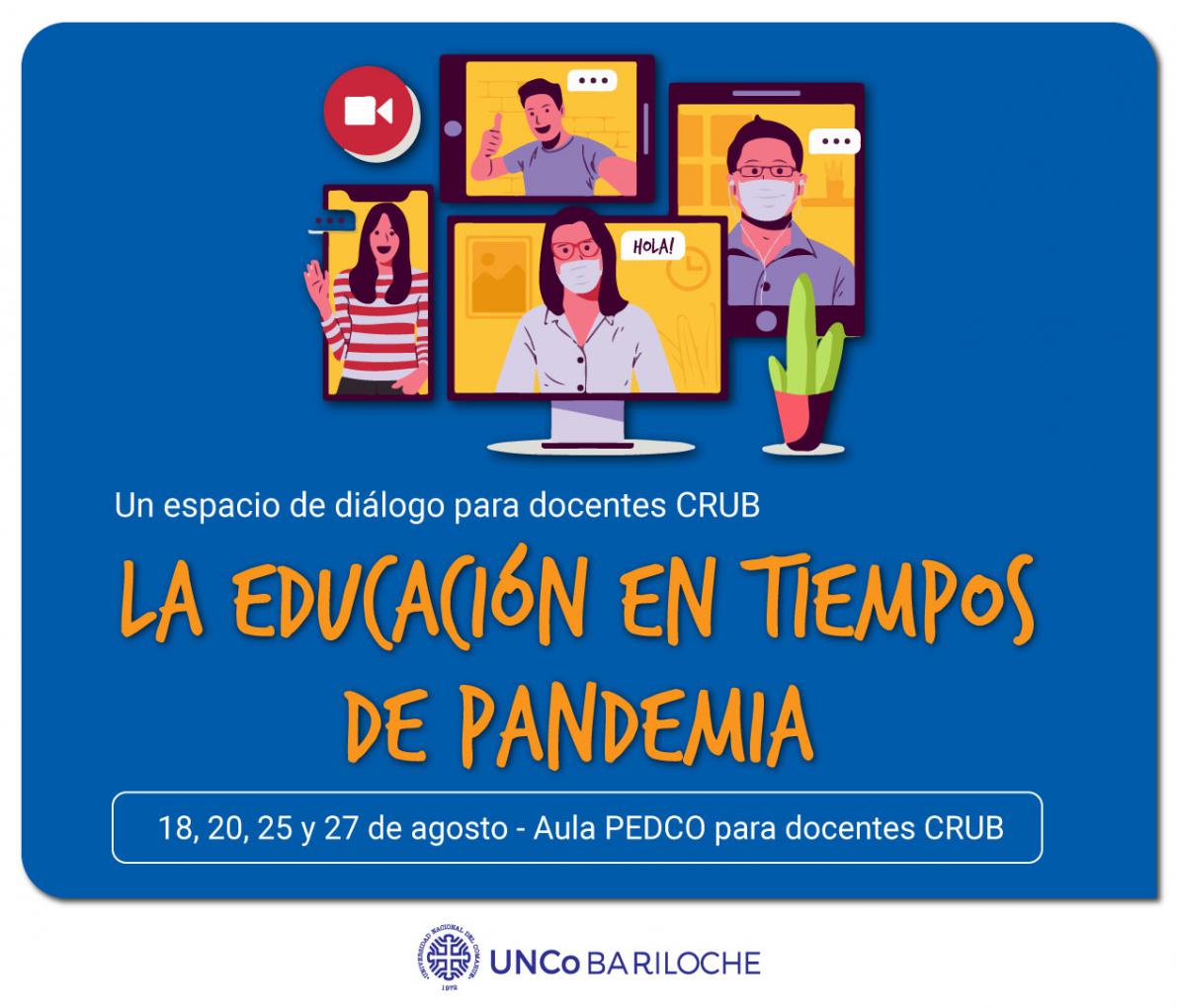 Di&aacute;logo: la educaci&oacute;n en tiempos de pandemia