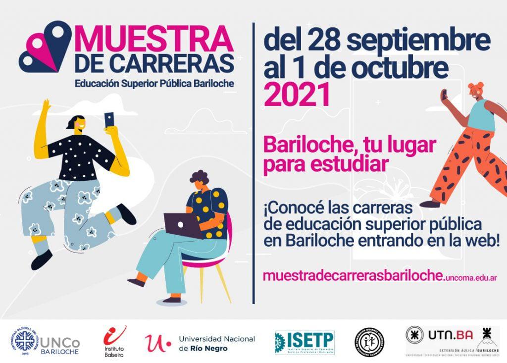 A fines de septiembre se realizar&aacute; la #MuestraDeCarrerasBariloche 2021