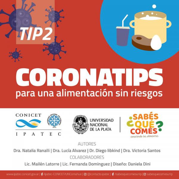 CoronaTIPS #2 Para una alimentaci&oacute;n saludable