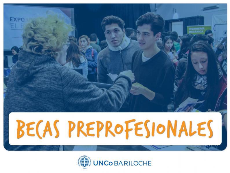 Inscripci&oacute;n a Becas Preprofesionales