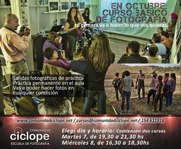 Curso b&aacute;sico de Fotograf&iacute;a