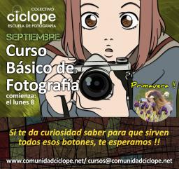   Curso b&aacute;sico de Fotograf&iacute;a