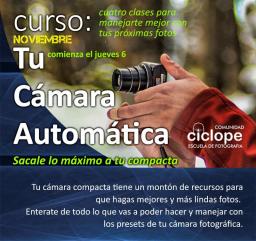 CURSO DE FOTOGRAFIA CON TU AUTOMATICA