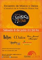 Encuentro de m&uacute;sica y danza a beneficio de la Fundaci&oacute;n M&uacute;sica Viva