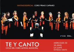 TE Y CANTO CORO CAPRARO