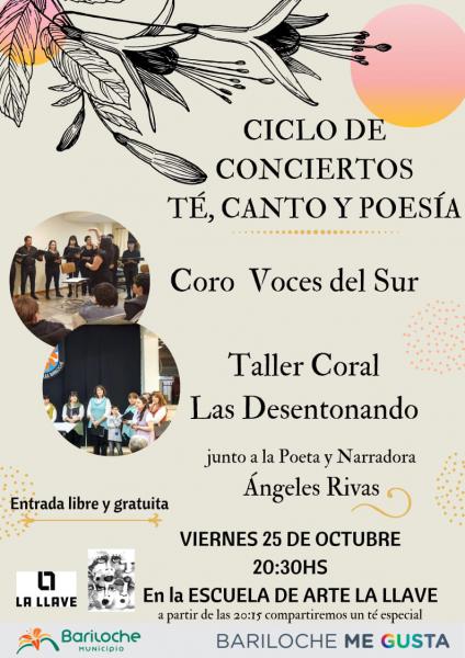 CICLO TE, CANTO Y POES&Iacute;A-OCTUBRE