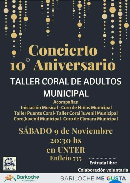 CELEBRANDO 10 A&Ntilde;OS DE CANTO- TALLER DE ADULTOS MUNICIPAL