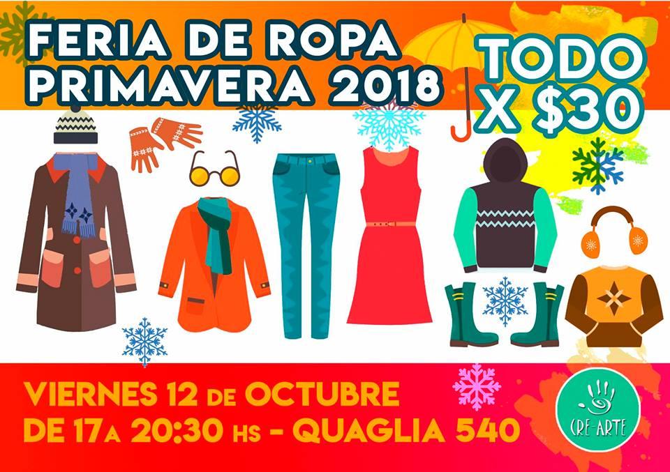 Feria de ropa Primavera 2018