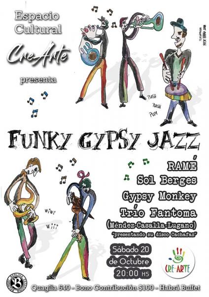 Ciclo Puertas: Funky gypsy jazz