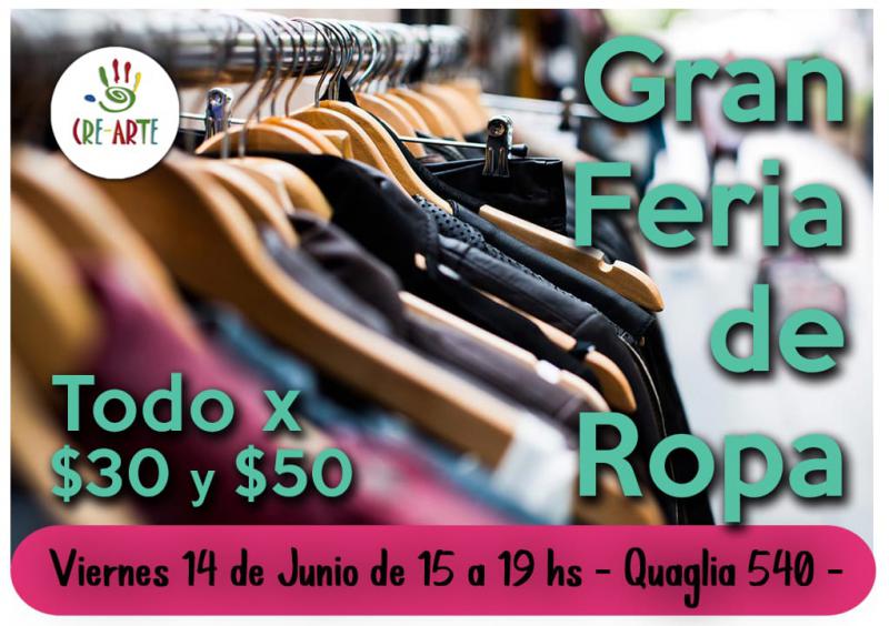 Gran feria de ropa