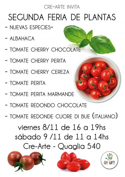 Segunda feria de plantas