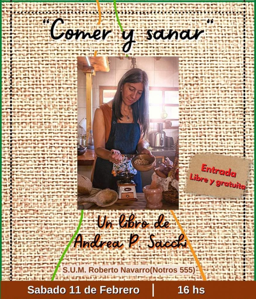 Presentaci&oacute;n del libro "Comer y Sanar" 