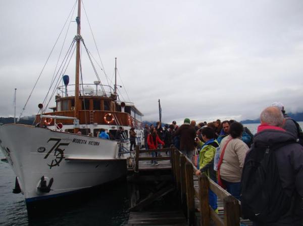 La palabra surc&oacute; las aguas del Nahuel Huapi