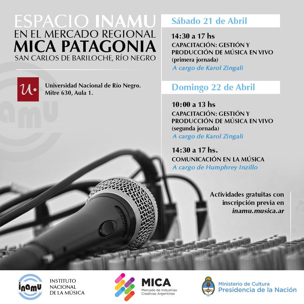 Espacio INAMU en el Mercado Regional Mica 2018 - Patagonia