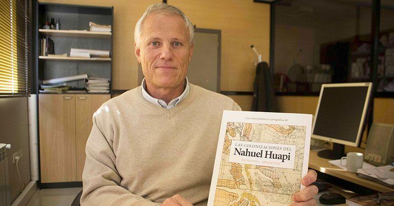 Cristian M&uuml;ller desentra&ntilde;&oacute; 'Las colonizaciones del Nahuel Huapi' en su libro