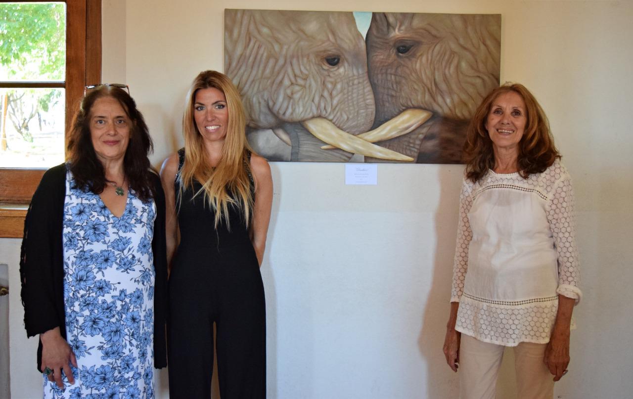 &#147;Inspiraci&oacute;n&#148;: Daniela Dursi expone sus pinturas en Sala de Prensa