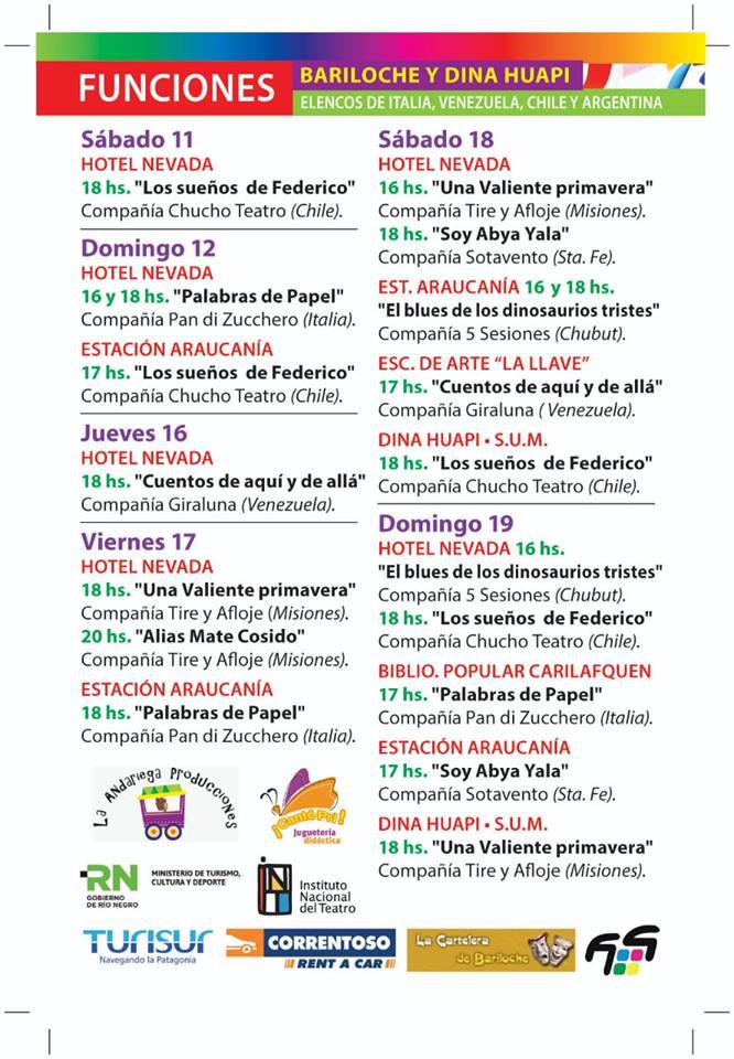 &Uacute;ltimo fin de semana de Teatro de T&iacute;teres Andariegos