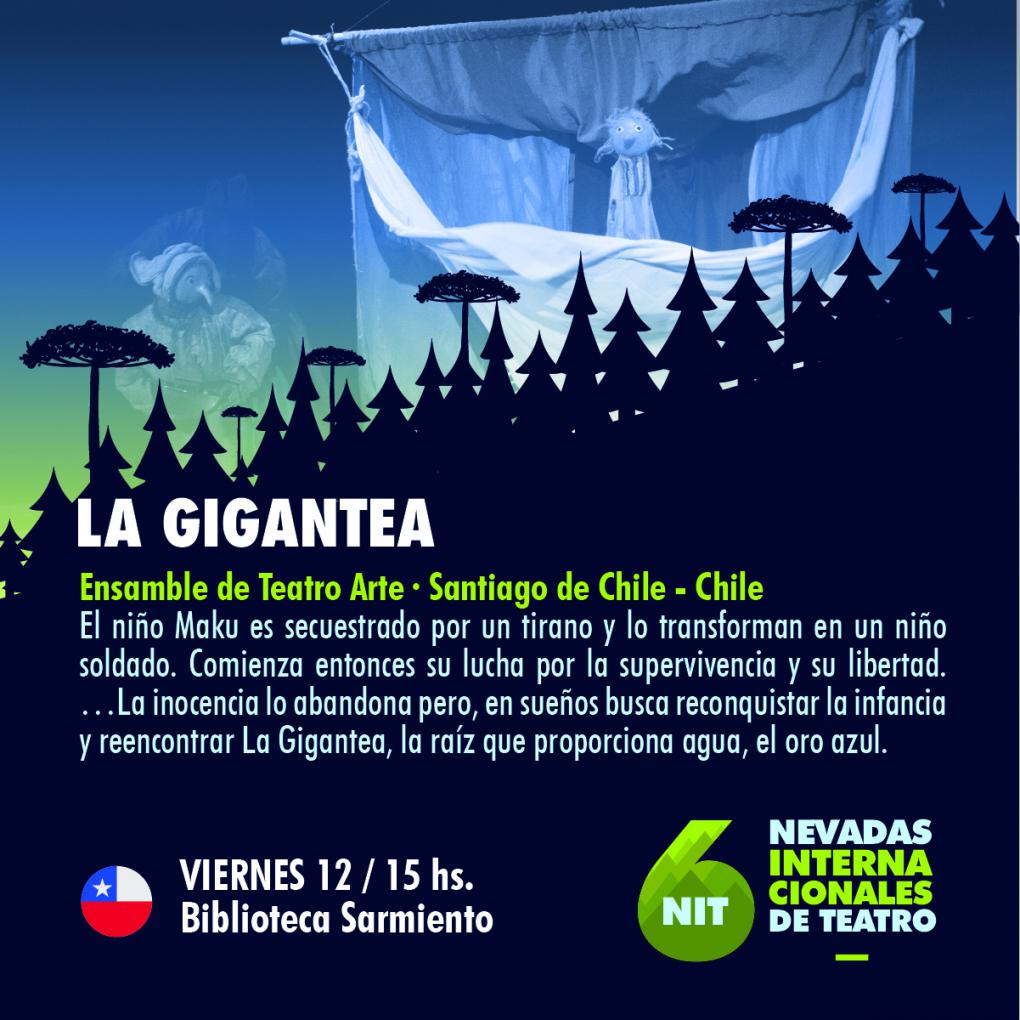 La Gigantea es la obra infantil dentro del Nevadas Internacionales de Teatro