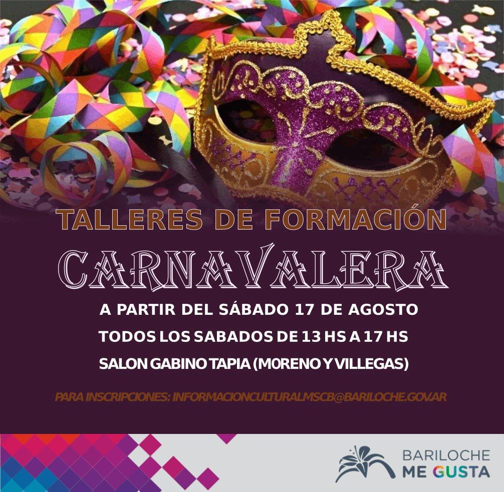 Se vienen los Talleres de Formaci&oacute;n Carnavalera