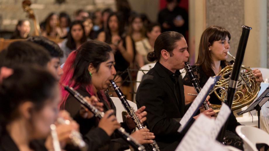 M&uacute;sica maestros: 150 adolescentes participaron del encuentro de orquestas en Bariloche