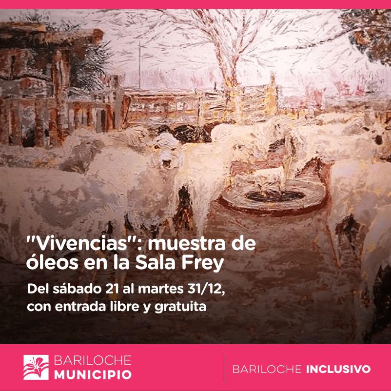 Contin&uacute;a la muestra pl&aacute;stica &#147;Vivencias&#148; en Sala Frey