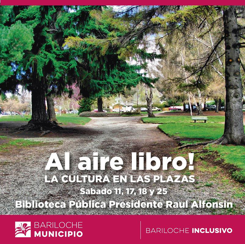 Se viene &iexcl;Al aire libro!: la cultura en las plazas