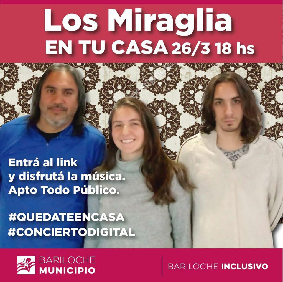 Los Miraglias en tu casa