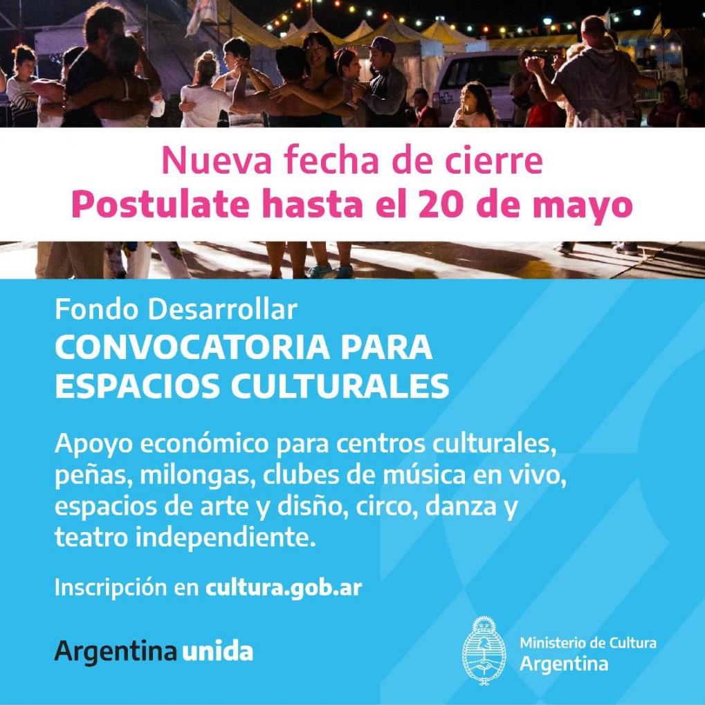 Convocatoria Espacios Culturales