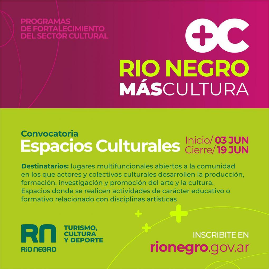 Convocatoria Espacios Culturales