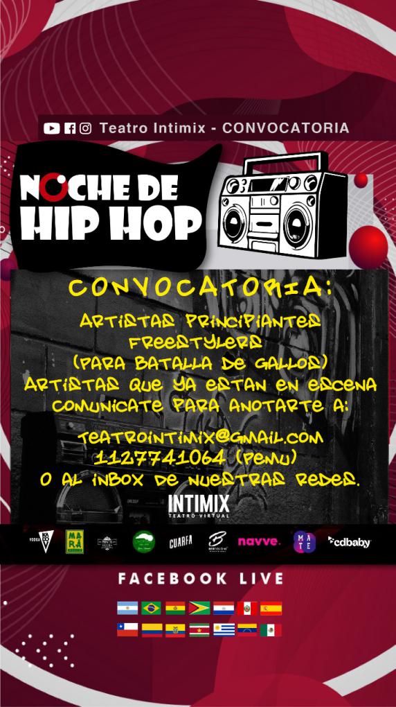  &#147;Noche de Hip Hop &#148; On Line &#133;