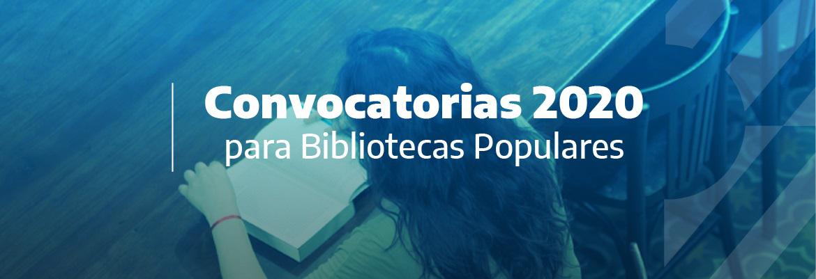 Convocatoria a Bibliotecas Populares