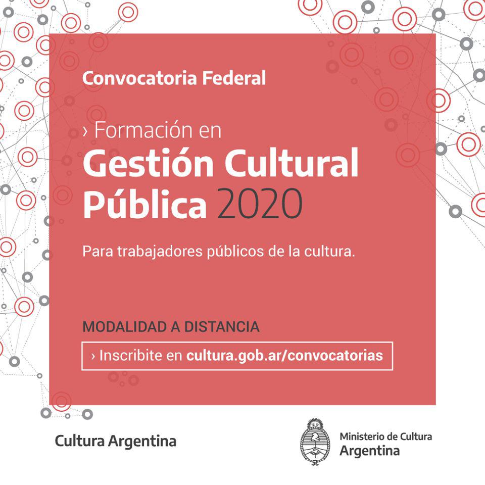  Atenci&oacute;n, gestores/as culturales de todo el pa&iacute;s! 