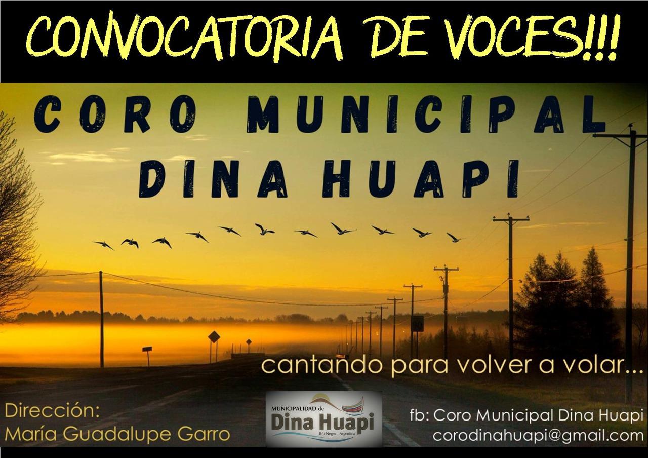 El CORO MUNICIPAL DINA HUAPI incorpora voces!