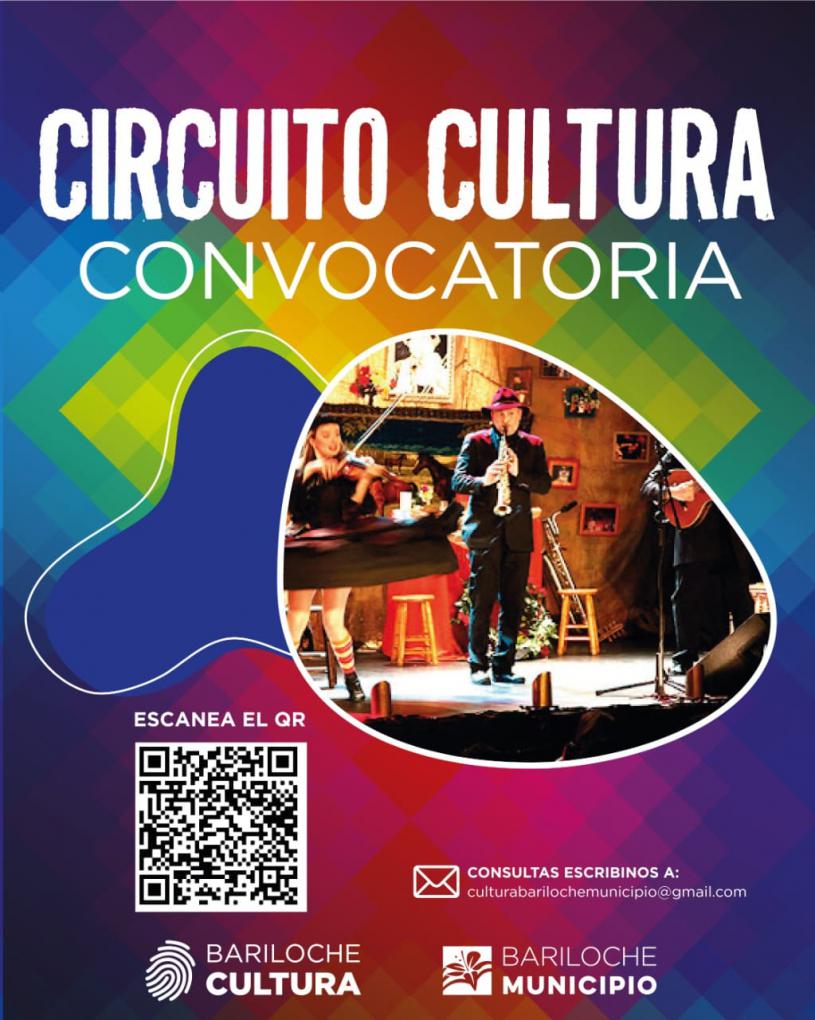 Abre la inscripci&oacute;n a la convocatoria &#147;Circuito Cultura Bariloche&#148;