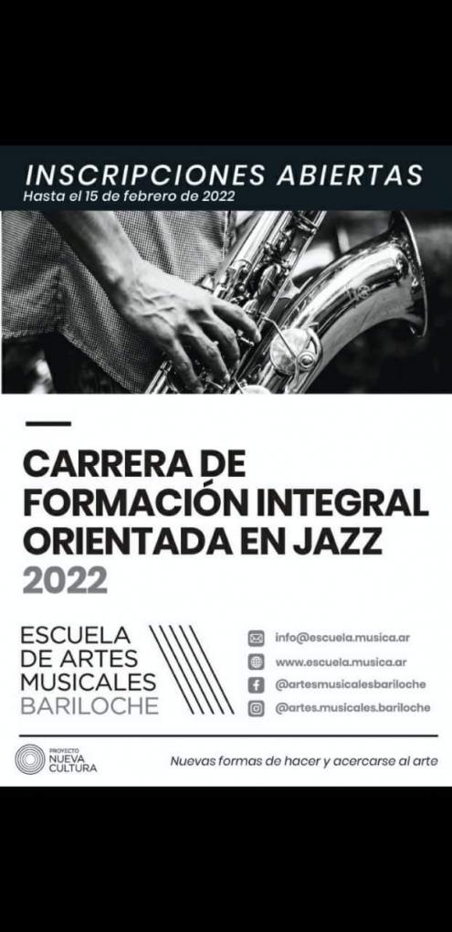 Carrera de formaci&oacute;n integral orientada al jazz