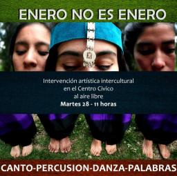 Canto, percusi&oacute;n, danza y palabras