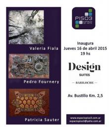 Nueva muestra en el Design Suites de Bariloche!