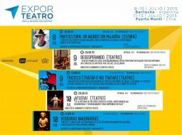 Grilla de Expor Teatro