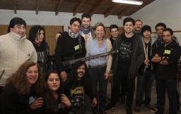 Bandas de la sala de ensayo comunitaria brillaron en Festival Puerto Barrio