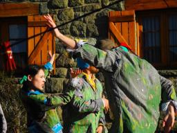 Con una charla e intervenciones dio inicio la 4ta. Primavera Teatral Bariloche