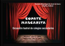 Once obras de teatro de escuelas secundarias participan del Copate Mascarita