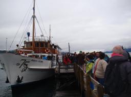 La palabra surc&oacute; las aguas del Nahuel Huapi