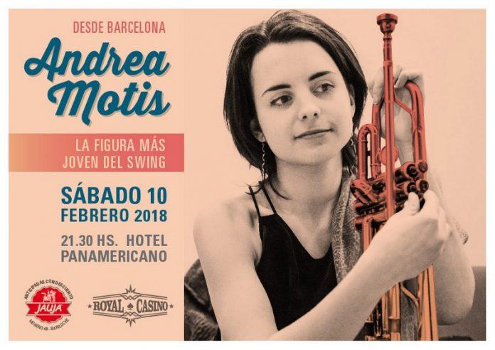 Se presentar&aacute; en Bariloche un gran talento del jazz, Andrea Motis