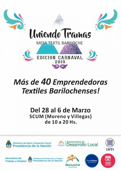 40 emprendedoras textiles exponen en la 5&ordm; Uniendo Tramas