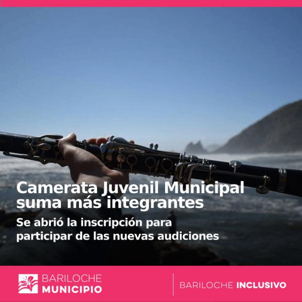 Se abri&oacute; la inscripci&oacute;n para participar de las nuevas audiciones de la Camerata Juvenil Municipal