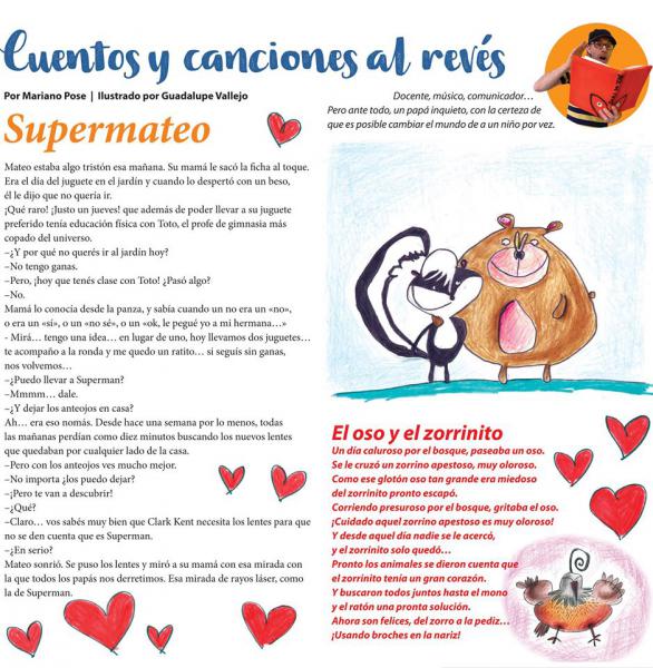 Infantil - Cuentos y canciones al rev&eacute;s: Supermateo